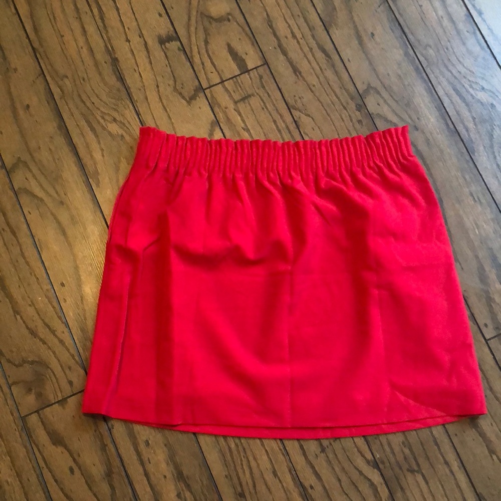 J Crew Mercantile Elastic Waistband Skirt